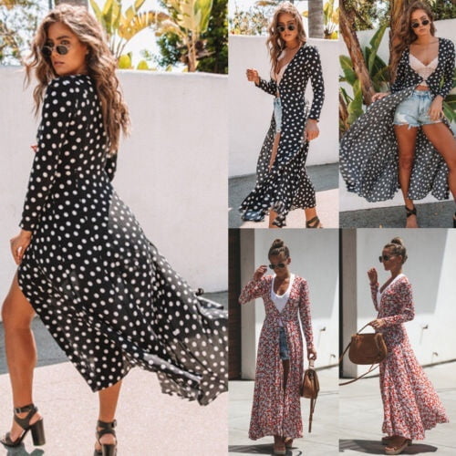 beach maxi kimono