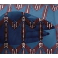 thumbnail image 4 of oneOone Viscose Chiffon Fabric Chevron Ikat Decor Fabric Printed BTY 42 Inch Wide, 4 of 4