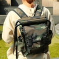 thumbnail image 3 of Silla de Enfriamiento con Mochila, Asiento Plegable Portátil, Taburete Ligero para Pesca, Equipo para Exteriores para Acampar, Viajar y Hacer Senderismo, 3 of 5