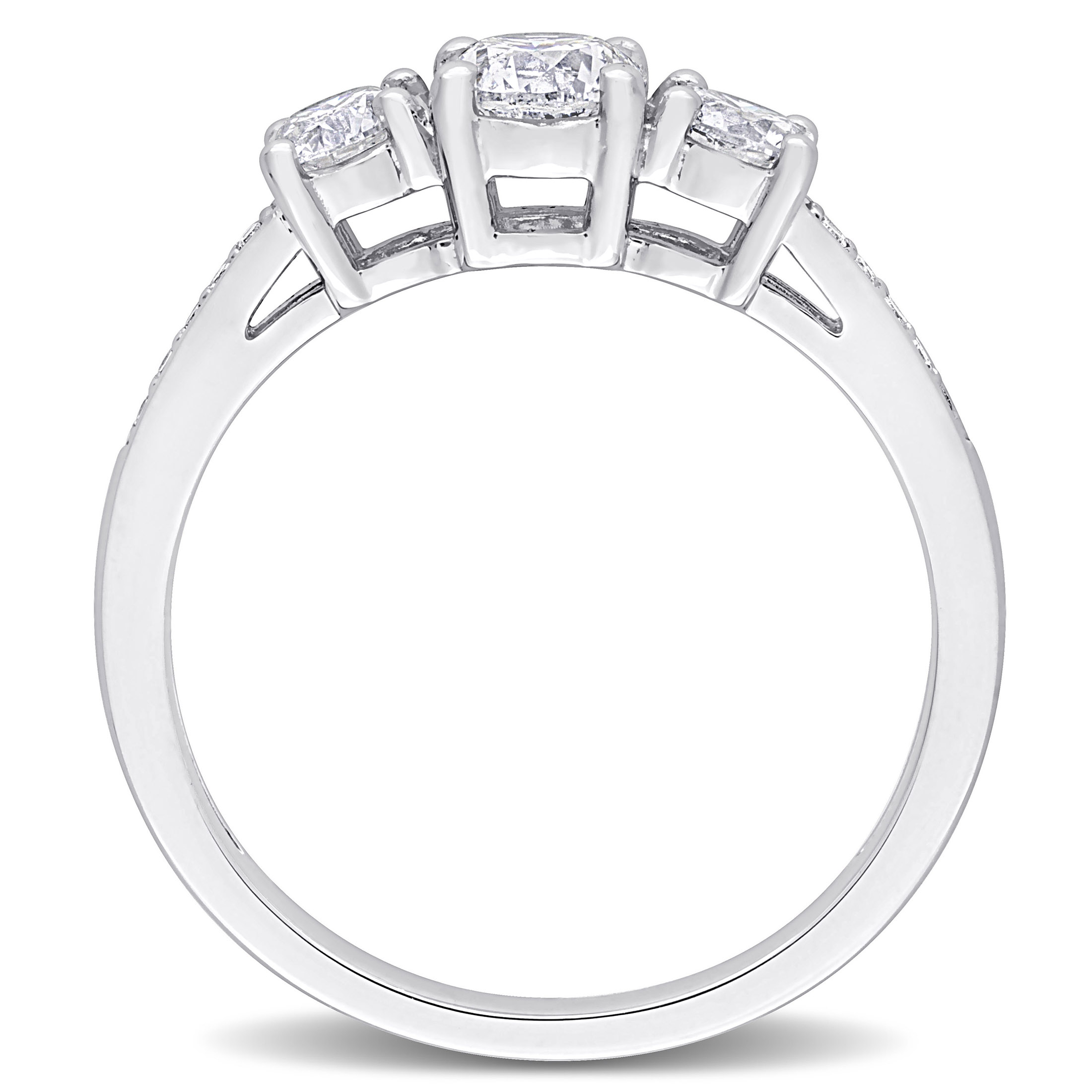 Everly Women's Diamond Platinum Engagement Ring