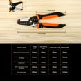 thumbnail image 5 of Windfall Multifunctional Useful Cable Wire Stripper Cutter Crimper Automatic Terminal Crimping Plier Tools Manganese Alloy, 5 of 8