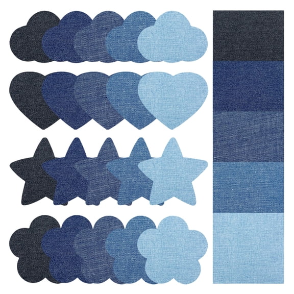 Iron on Patches Inside & Outside Strongest Adhesive for Jeans Repair Clothes