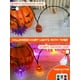 thumbnail image 4 of Cadena de luces para Halloween, EXF, 3D, diseño de calabaza, murciélago, fantasma, 30 LED, 4 of 7