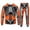 Orange&1080, variant on Halloween Mens Sweatsuit 2 Peice Sets Hallowmas Men's Jogging Tracksuit Set Skeleton Graphic Pullover Hoodies Pants Athletic Sweat Suit for Men