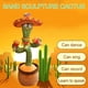 thumbnail image 3 of Juguete de peluche de cactus Cantando y bailando Cactus Regalo de juguete de peluche de cactus electrónico para niños seitruly FN005997-00, 3 of 6