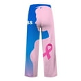 thumbnail image 4 of Bovemsi Wide Leg Pants Woman In Comfort: Breast Cancer Support Wide Leg Pants Travel Pants, 4 of 9