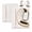 White, variant on Dual Fold Earbuds Bluetooth 6.0, IPX5 Wireless Earphones for Running, Open Design Ergonomic Ear Hook Headphones with 14.2mm Air Conduction Driver, Noise Canceling