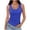 *Blue, variant on No Boundarie Women's Stretch Tank Tops,Ladies Sleeveless Camisoles,Fashion Basic Layering Shirts For Women,Pink,L-5XL