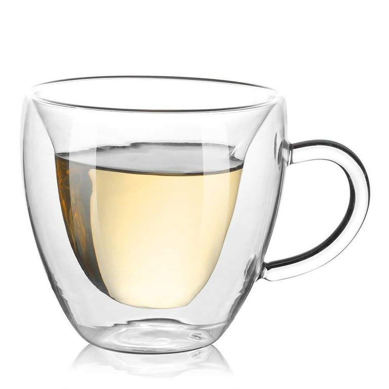 Heart Shaped Double Walled Insulated Glass Coffee Mugs or Tea Cups, Milk  Cups Clear, Unique & Insulated with Handle 100% Manual Blowing - China Glass  Cup and Double Layer Glass Cup price