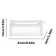 thumbnail image 3 of Double Layer Transparent Pen Transparent Triangular Pen Bag Student Large Capacity Compartment Storage Bag Stationery Bag, 3 of 5