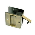 thumbnail image 2 of Idh by St. Simons 25410-005 Solid Brass Pocket Passage Pull, Antique Brass, 2 of 2