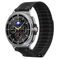 thumbnail image 1 of Correa de tela Spigen para Galaxy Watch 8, negra, 1 of 8