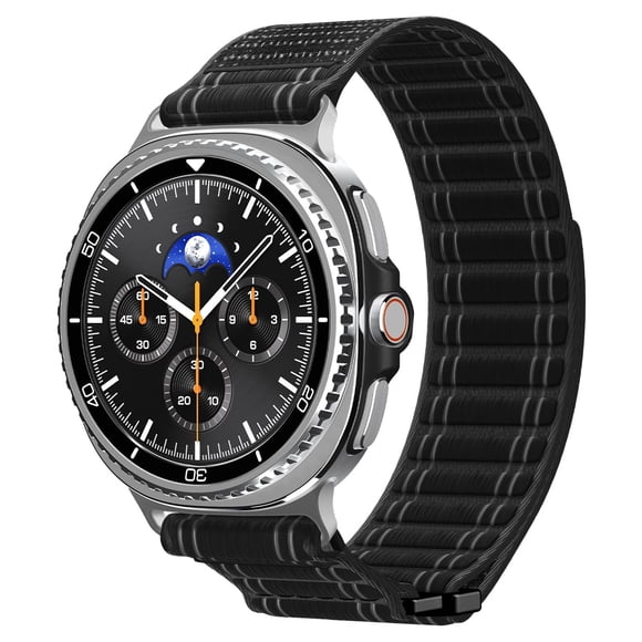 Correa de tela Spigen para Galaxy Watch 8, negra