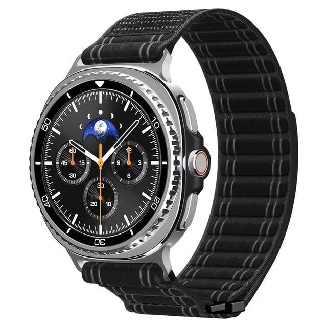 Correa de tela Spigen para Galaxy Watch 8, negra