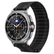 thumbnail image 1 of Correa de tela Spigen para Galaxy Watch 8, negra, 1 of 8