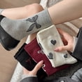 thumbnail image 4 of Viluyesy Womens Mid-Crew Socks, Breathable Soft Comfortable Non Slip Cotton Stretch Dress Socks White, 4 of 4