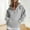 Gray, variant on Hoodies For Women Sevevn Womens Hoodies Fleece Fashion Half Zip Sweatshirts Cute Fall Clothes 2025