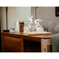 thumbnail image 2 of Easter Bunny Salt and Pepper Shakers Flower Design Spring, 2 of 3