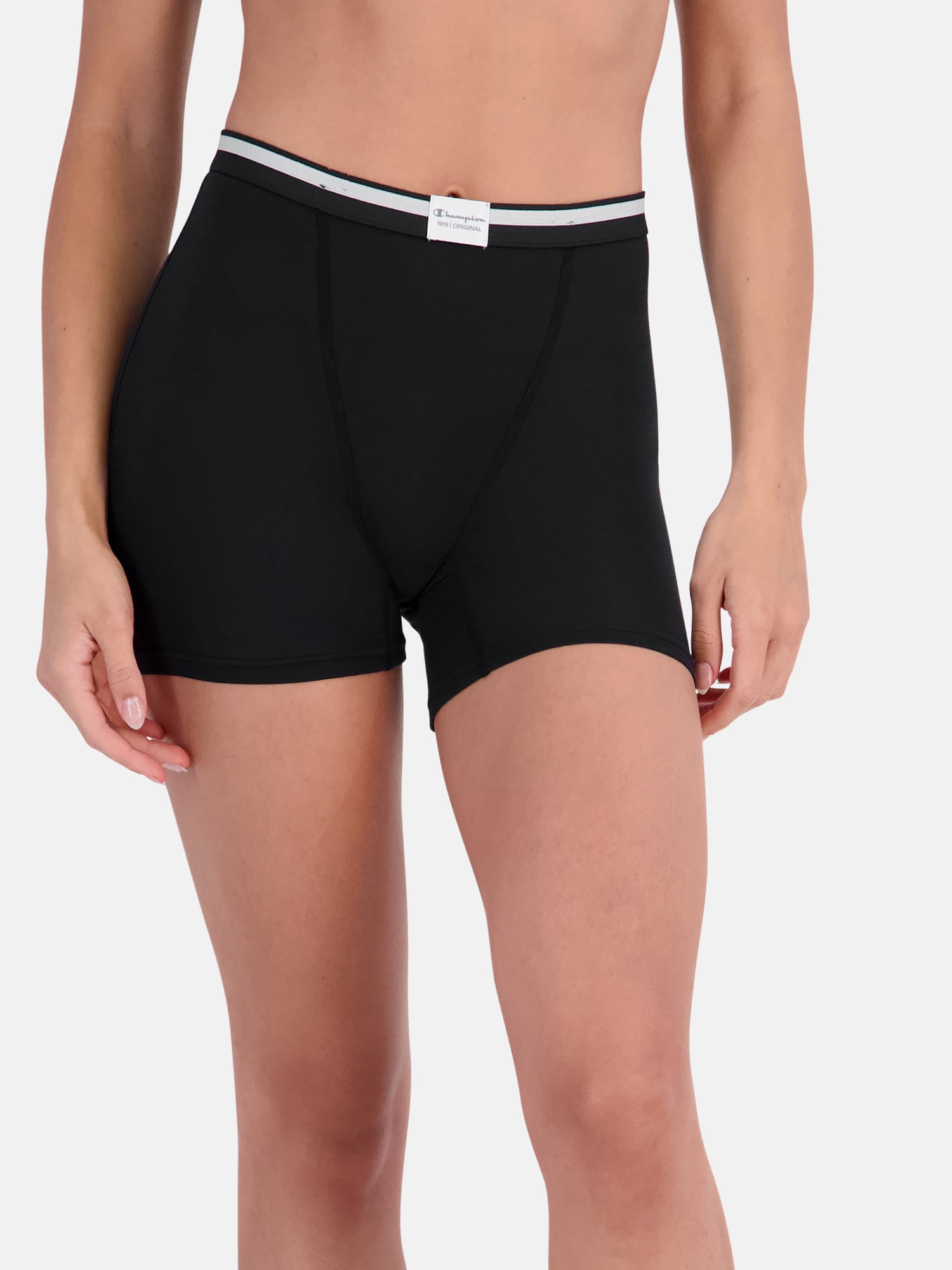 Champion Women's Long Leg Boyshort Underwear, 3 pack, Sizes S - XXL