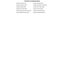 TUSK Turn Signal Adapter Spacers Blue for Yamaha Super Tenere 1200 2012-2013