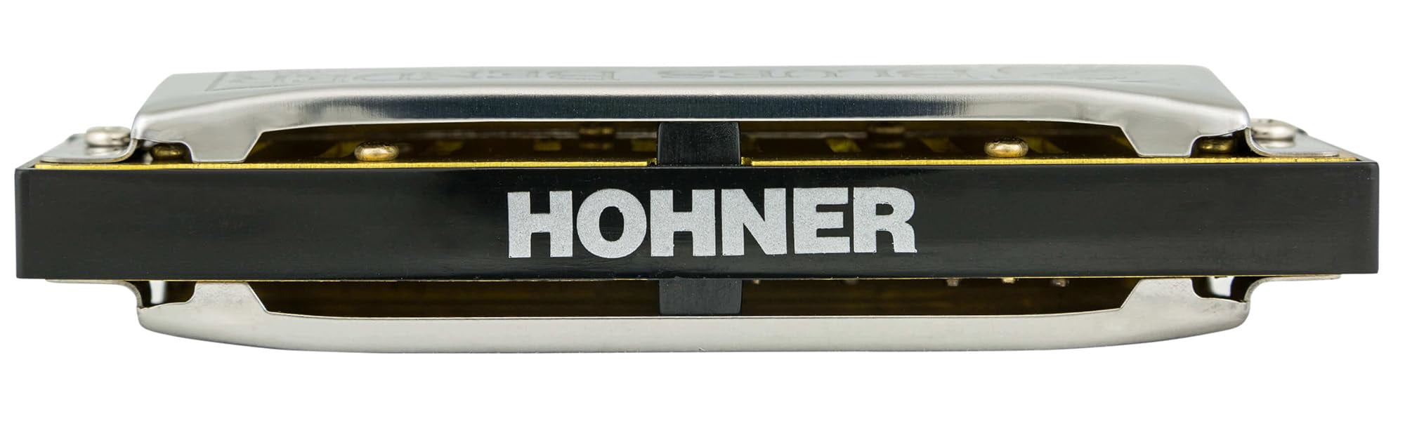 Hohner Blues Band Harmonica - Keys of G, C, A Bundle with Case, Pouch, Online Manual, and Austin Bazaar Polishing Cloth