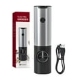 thumbnail image 1 of Electric Salt and Pepper Grinder,automatic Pepper Mill,USB Rechargeabl, 1 of 8
