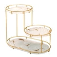 thumbnail image 3 of jifeng Multifunction Freestanding Counter Top Storage Holder Tray Rack Bathroom Storage white, 3 of 7
