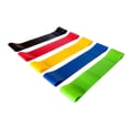 thumbnail image 2 of DYNWAVECA 5 Pcs Bandes de Résistance pour l'Entraînement Bande d'Exercice Extensible Robuste Légère pour Femmes Hommes Boucle Élastique Bande d'Exercice Multicolore, 2 of 9