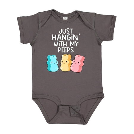 

Inktastic Easter Hangin with My Peeps! Gift Baby Boy or Baby Girl Bodysuit