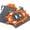 EU 41-45, variant on 19 Spikes Crampons with Stainless Steel Chain, Anti Slip Ice Cleats for Shoes and Boots, Women Men Boots Chains Safe Protect for Hiking Fishing Walking Climbing Mountaineering