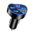 thumbnail image 2 of Dvkptbk Battery Chargers Five One Interface Digital Display Voltage Support for Fast Charging Current Protection, Low-Temperature, Car Charger Car Accessories, 2 of 9