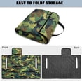 thumbnail image 4 of HUIACONG Dinosaur Camo Golf Cart Seat Covers Anti-Slip Easy to Install 2 Person Seats Cover Club Car Portable Comfortable Fit Most Cars EZGO Yamaha Club Car, 4 of 7