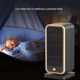 thumbnail image 3 of Calentador eléctrico ABS portátil PTC calentamiento rápido funcionamiento silencioso 500 W reemplazo de cerámica hogar dormitorio sala de Accesorios para electrodomésticos Enchufe de la UE Wosthever HA069305-01, 3 of 6