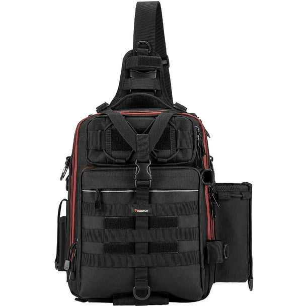  Piscifun Fishing Tackle Backpack with Rod & Gear