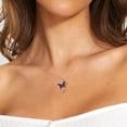 thumbnail image 2 of S925 Silver Butterfly Cross Necklace, 2 of 5