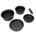 thumbnail image 1 of Open Fire Cookware, Even Heat Conduction Portable Camping Cooking Pot Pan Prevent Stick Aluminum Alloy With Tote Bag For Barbecue, 1 of 8