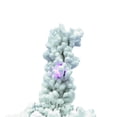 thumbnail image 2 of Vickerman Pre-Lit 5.5' Flocked Alaskan Artificial Christmas Tree, LED, Multicolor Lights, 2 of 2