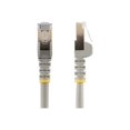 thumbnail image 3 of StarTech.com 25 Pieds CAT6A Ethernet Cable, 10 Gigabit Shielded Snagless RJ45 100W PoE Patch Cord, CAT 6A 10GbE STP Network Cable w/Strain Relief, Gray, Fluke Tested/UL Certified Wiring/TIA 6A - Catégorie - 26AWG (C6ASPAT25GR) - Câble de Raccord - RJ-45 (m) à RJ-45 (m) - 25 Pi - STP - CAT, 3 of 4