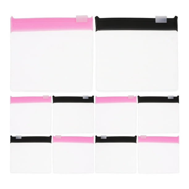 BRIGHTFUFU Bolsas de medicinas de viaje, bolsa pequeña, bolsa de medicina reutilizable, 14 Uds.