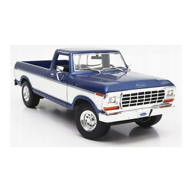 Maisto 1979 Ford F150 Pickup Truck Blue and White 1:18 - Walmart.com