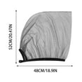 thumbnail image 2 of Vikakiooze Thin Sunscreen And Heat Insulation Door Side Window Sunshade Car User External Mosquito Screen, 2 of 2