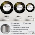 thumbnail image 4 of Designart "Sepia Serenity Among The Palms" Palms & Palm Trees Rund Mirror For Wall Decor - Large Green Round Print Mirror - Round Traditional Mirror - Wall Mounted Round Large Mirror - 29" x 29", 4 of 6