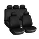 thumbnail image 1 of EeaseMX fundas universales para asientos de coche de 5 plazas, resistentes al desgaste y al polvo, accesorio interior (negro), 1 of 8