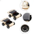 thumbnail image 3 of 2 Sets of Solar Car Assemble Toys Children DIY Solar Electric Car Toys Wooden Solar Car Toys, 3 of 4