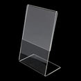 thumbnail image 5 of A6 Transparent Acrylic Display Stand for Photos Cards and Notes 10Cm X 15Cm Elegant Desk Display Card Holder Photo Frame and Memo Stand 1Pc, 5 of 9
