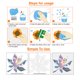 thumbnail image 2 of Inteprter Etiqueta engomada de la ventana en forma de iris DIY etiqueta de cristal moda Sun Catcher Decor Decoración del hogar, 2 of 6