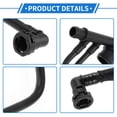 thumbnail image 5 of Unique Bargains 1 Pc Radiator Hose for Land Rover Range Rover Sport 5.0L 2010-2013 Good Sealing Plastic Black Engine Heater Outlet Hose, 5 of 7