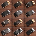 thumbnail image 3 of Cinturón de cuero con hebilla automática para hombre, hebilla de cinturón, hebilla de cintura de aleación, cinturón de pantalones para hombre, 3 of 6