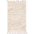 thumbnail image 1 of Unique Loom Hygge Shag Peluche & Tapis de Zone Confortable 2' 2 x 3' Rectangle Ivoire/tan, 1 of 2