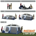 thumbnail image 4 of Ozark Trail 10-Person Cabin Tent with LED lighted poles, 4 of 19